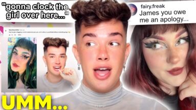 James Charles tried to EXPOSE a smaller creator (it didn't work)