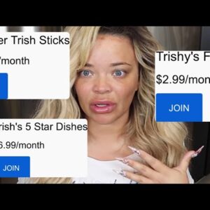 Trisha Paytas Asking Subscribers for Money! Going Broke?