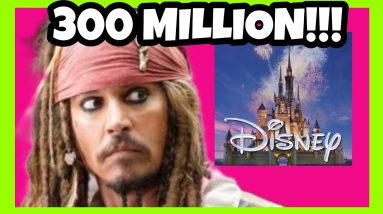 Johnny Depp RETURS TO DISNEY as Captain Jack Sparrow!