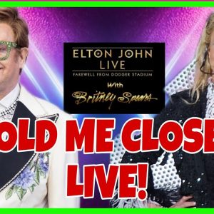 BRITNEY SPEARS PERFORMING LIVE WITH ELTON JOHN TONIGHT