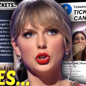 Taylor Swift SPEAKS OUT against Ticketmaster...