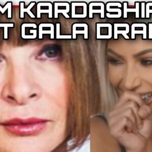 Kim kardashian SNEAKY MET GALA DRAMA!