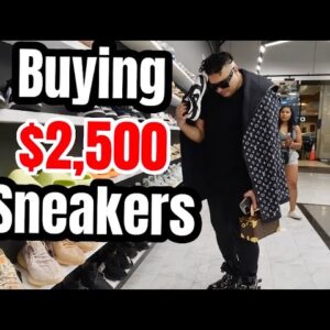 $2,000 Sneaker 👟 Exclusive look inside the world of Sneaker heads