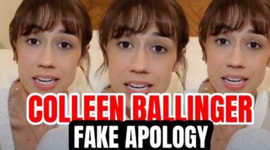 Colleen Ballinger FAKE apology
