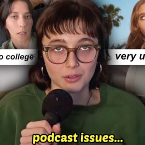 Emma Chamberlain's podcast is getting dragged...